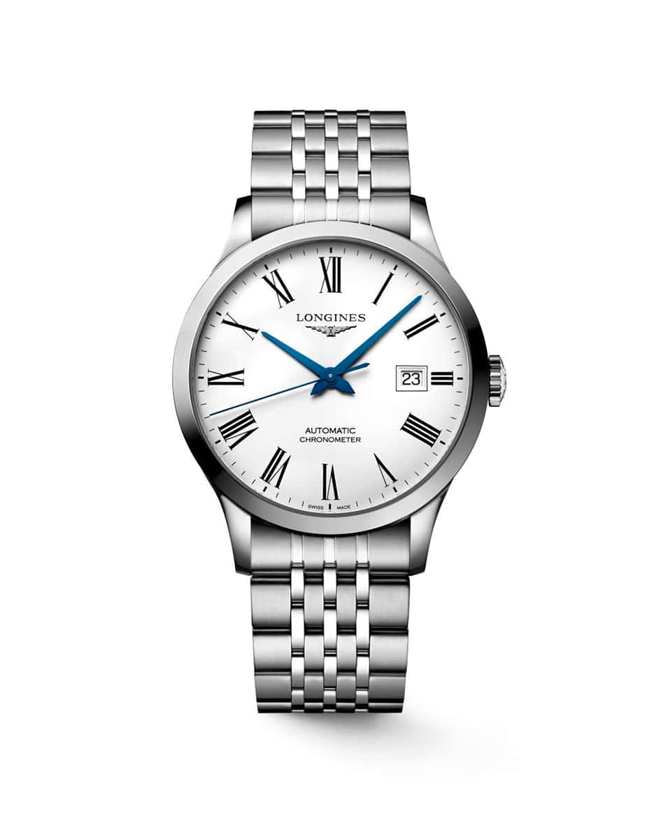 Longines Record 40mm - L2.821.4.11.6 Longines Record 40mm - L2.821.4.11.6