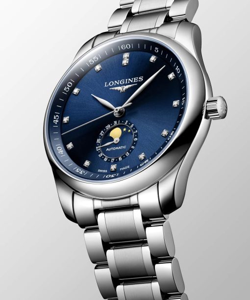 Longines Master Collection Moon Phase 40mm - L2.909.4.97.6 Mollstedt Ur - Mollstedt Ur