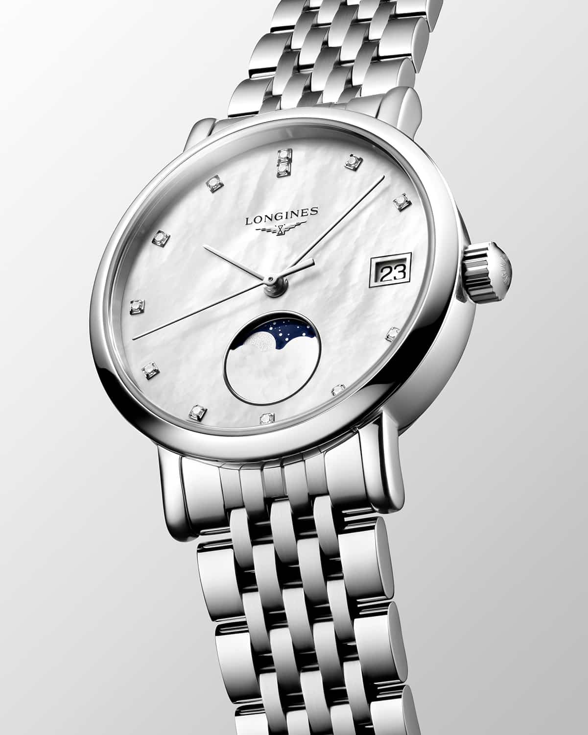 Longines Elegant Collection Moonphase 30mm - L4.330.4.87.6 Longines Elegant Collection Moonphase 30mm - L4.330.4.87.6 - Bild 2