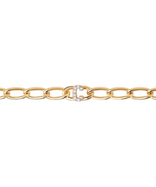 PDPaola Letter C Bracelet
