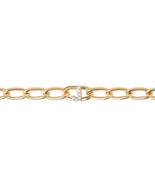 PDPaola Letter J Bracelet