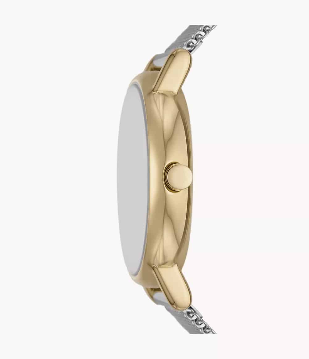 Skagen Signatur Lille Two-Hand Silver Stainless Steel Mesh Watch And Bracelet Set Skagen Signatur Lille Two-Hand Silver Stainless Steel Mesh Watch And Bracelet Set - Bild 4