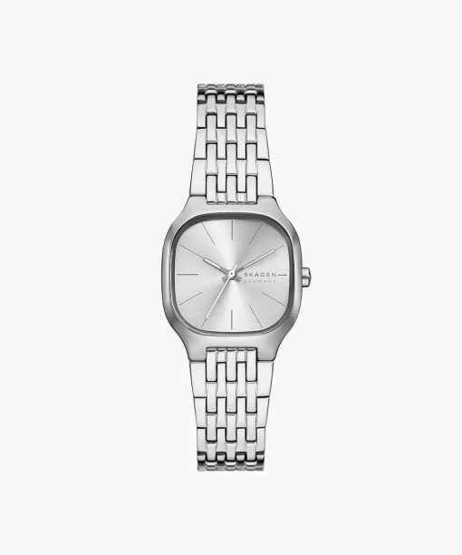 Skagen Mellem Lille Three-Hand Silver Stainless Steel Watch