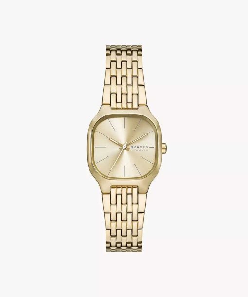 Skagen Mellem Lille Three-Hand Gold Stainless Steel Watch