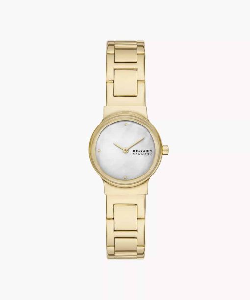 Skagen Freja Lille Two-Hand Gold Stainless Steel Watch