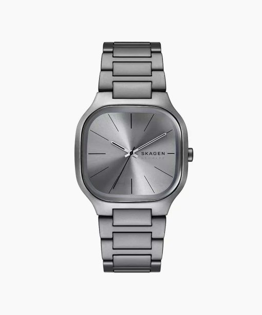 Skagen Mellem Three-Hand Silver Stainless Steel Watch