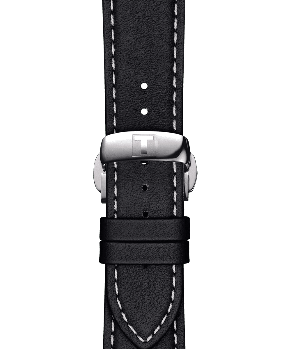 Tissot Official Black Leather Strap 21MM Tissot Official Black Leather Strap 21MM - Bild 2