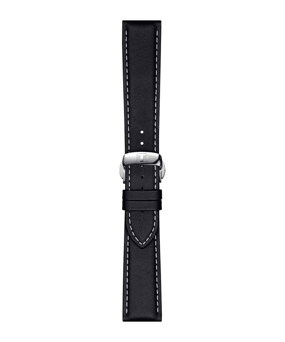 Tissot Official Black Leather Strap 21MM Tissot Official Black Leather Strap 21MM