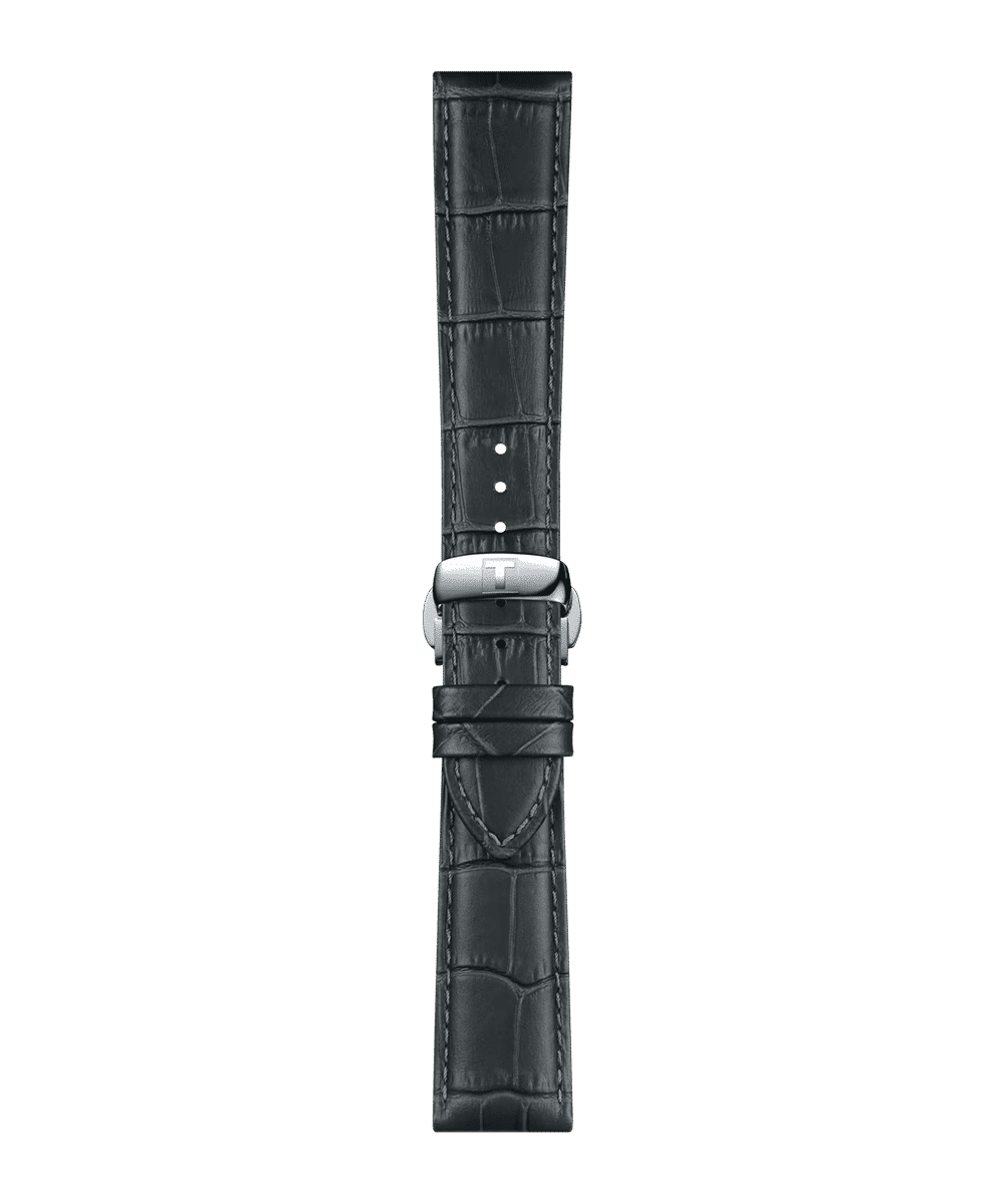 Tissot Official Grey Leather Strap 21MM Tissot Official Grey Leather Strap 21MM