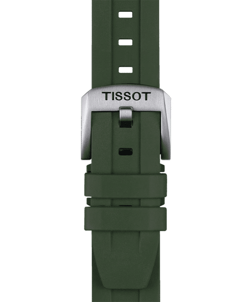 Tissot Official Green Rubber Strap 20MM Mollstedt Ur - Mollstedt Ur