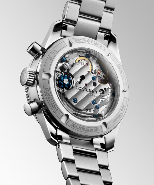 Longines Spirit Pilot Flyback 40mm - L3.721.4.53.6 Mollstedt Ur - Mollstedt Ur