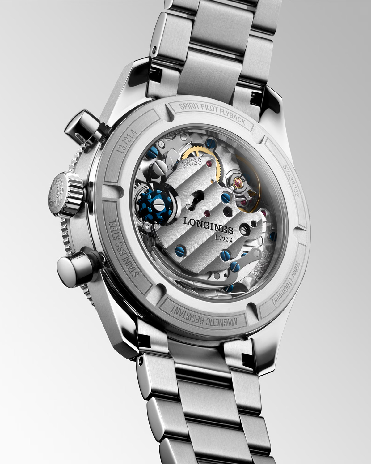 Longines Spirit Pilot Flyback 40mm - L3.721.4.53.6 Longines Spirit Pilot Flyback 40mm - L3.721.4.53.6 - Bild 3