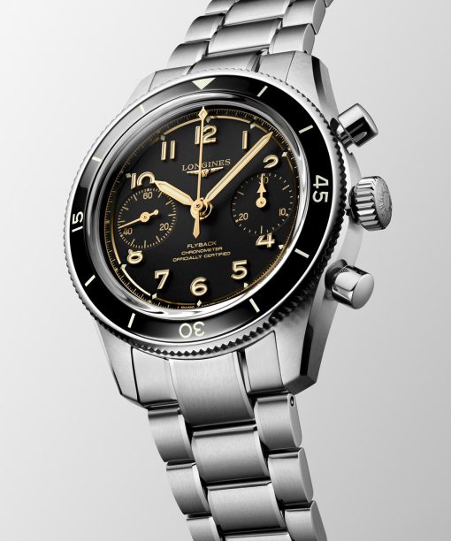 Longines Spirit Pilot Flyback 40mm - L3.721.4.53.6 Mollstedt Ur - Mollstedt Ur