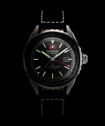 Swiss Military Hanowa Afterburn GMT 44mm - SMWGB0003201 Mollstedt Ur - Mollstedt Ur