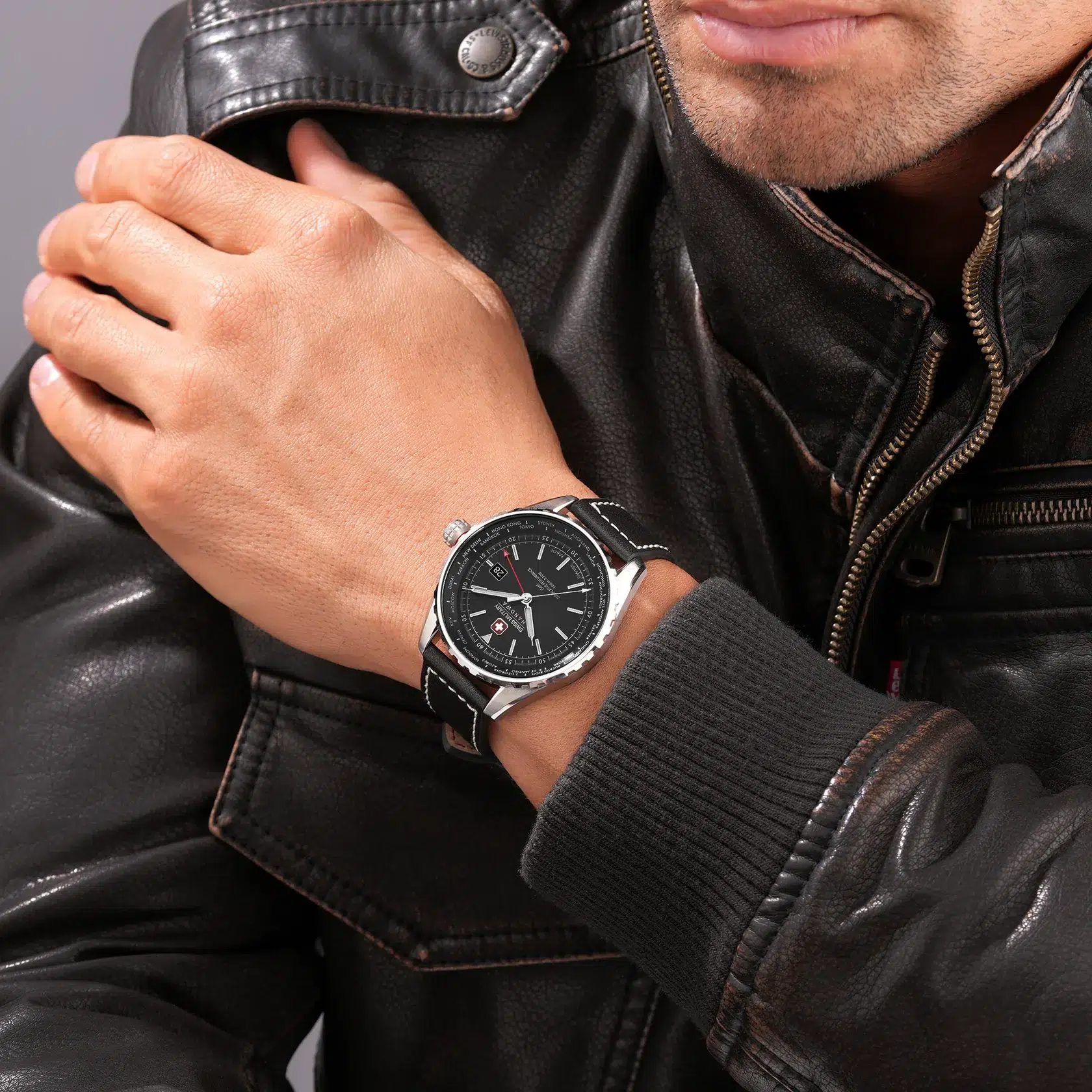 Swiss Military Hanowa Afterburn GMT 44mm - SMWGB0003201 Swiss Military Hanowa Afterburn GMT 44mm - SMWGB0003201 - Bild 5