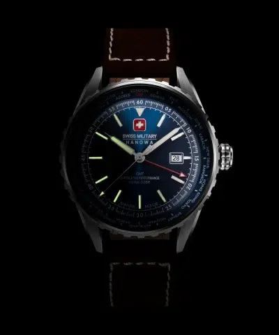 Swiss Military Hanowa Afterburn GMT 44mm - SMWGB0003202 Mollstedt Ur - Mollstedt Ur
