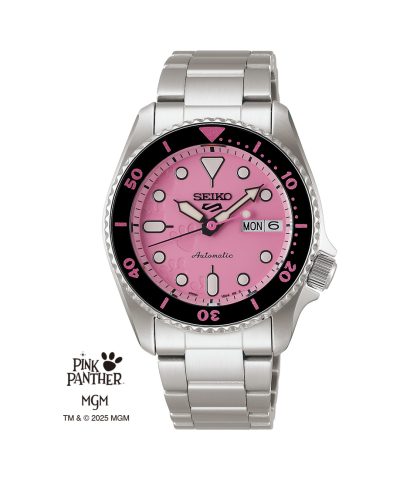 Seiko 5 Sports x Pink Panther 38mm - SRPM07K1