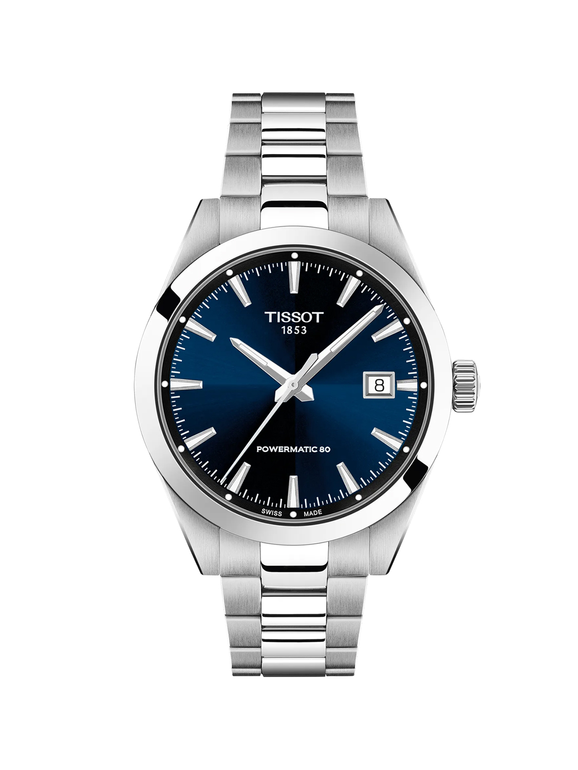 Tissot Gentleman 38mm Blue - Klassisk herrklocka, automatisk - T165.807.11.041.00