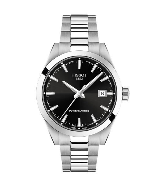 Tissot Gentleman 38mm Black - Klassisk herrklocka, automatisk - T165.807.11.051.00
