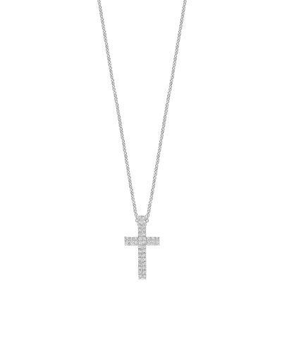 Ti Sento Zirconia Cross Necklace