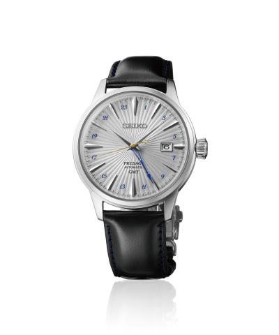 Seiko Presage Coctail Time GMT "Silver Bullet" 40.5mm - SSK049J1 - Bild 3