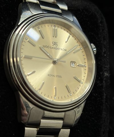 Sjöö Sandström Royal Steel Classic 32 mm Mollstedt Ur - Mollstedt Ur