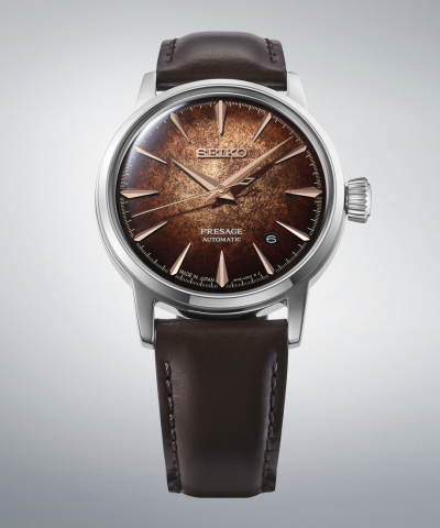 Seiko Presage Cocktail Time Cushed Ice "Whisky Mist" 38.5mm - HCB003J1 - Bild 2