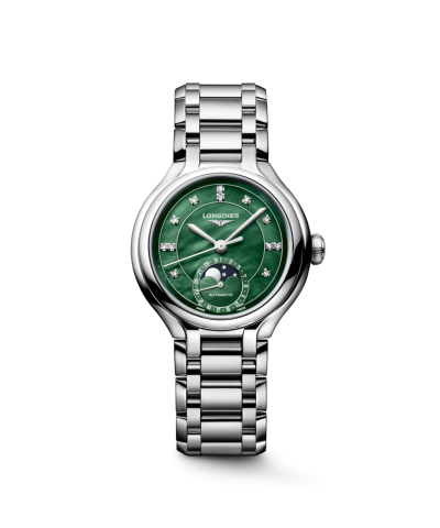 Longines PrimaLuna Moon Phase 34mm - L8.126.4.07.6